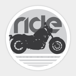 Ride rebel 500 sun Sticker